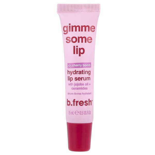 b.fresh, Hydrating Lip Serum, Cherry Bomb, 0.5 fl oz (15 ml)