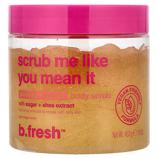 b.fresh, Скраб для тела с сахаром и маслом ши, ананасовый пунш, 453 г (16 унций)
