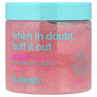 b.fresh, Body Scrub with Fruit Enzymes + Peptides, Fruity Fizz, 16 oz (453 g)