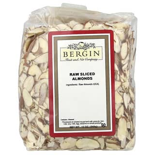 Bergin Fruit and Nut Company, Amandes tranchées crues, 340 g