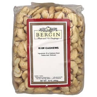 Bergin Fruit and Nut Company, Castanhas de Caju Cruas, 454 g
