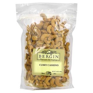 Bergin Fruit and Nut Company, Curry, Castanha de Caju, 454 g (16 oz)