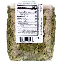 Bergin Fruit and Nut Company, Органические сырые тыквенные семечки, 284 г (10 унций)