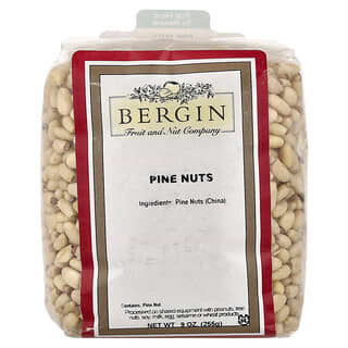 Bergin Fruit and Nut Company, кедровые орехи, 255 г (9 унций)