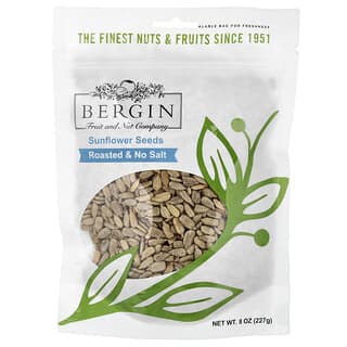 Bergin Fruit and Nut Company, Sunflower Seeds, Roasted & No Salt, 8 oz (227 g)  