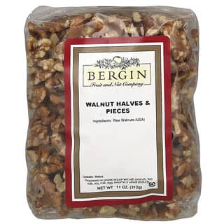 Bergin Fruit and Nut Company, 核桃仁和片，11 盎司（312 克）