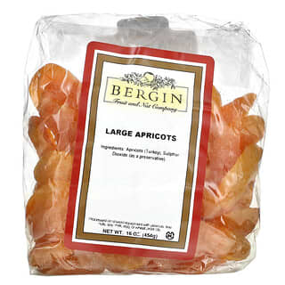 Bergin Fruit and Nut Company, Large Apricots, 16 oz (454 g)