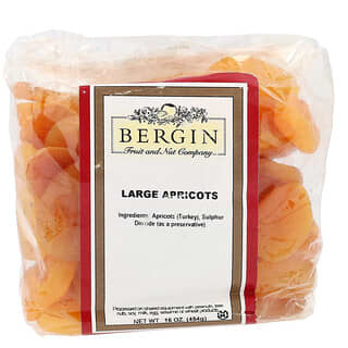 Bergin Fruit and Nut Company, Large Apricots, 16 oz (454 g)