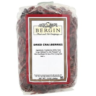 Bergin Fruit and Nut Company, Dried Cranberries, 12 oz (340 g)