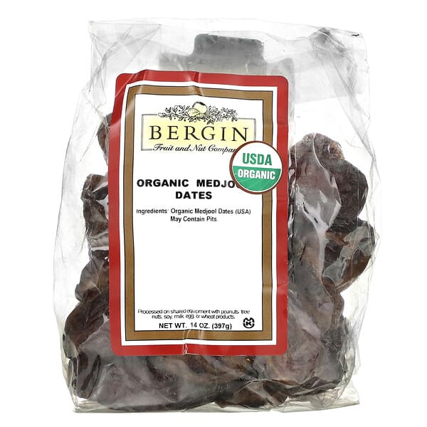 Bergin Fruit and Nut Company, Organic Medjool Dates, 14 oz (397 g)