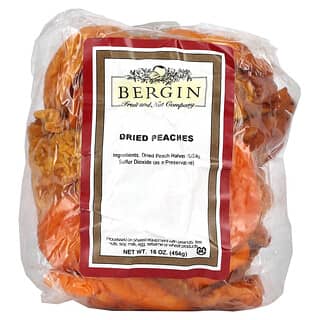 Bergin Fruit and Nut Company‏, Dried Peaches, 16 oz (454 g)