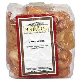 Bergin Fruit and Nut Company, Peras Secas, 454 g (16 oz)