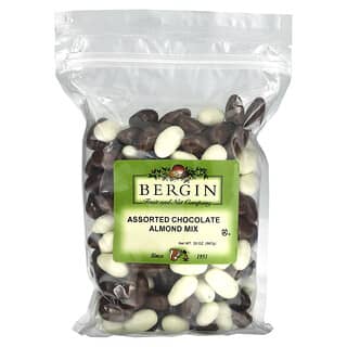 Bergin Fruit and Nut Company, Almond Mix, Assorted Chocolate , 20 oz (567 g)