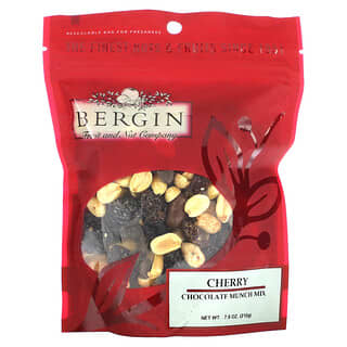Bergin Fruit and Nut Company, Mieszanka na przekąski czekoladowe, wiśnia, 212 g