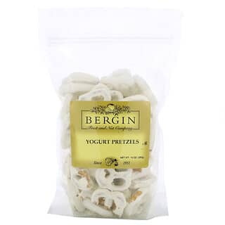 Bergin Fruit and Nut Company, Йогуртовые крендели, 10 унций (283 г)