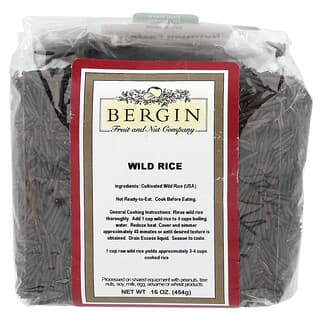 Bergin Fruit and Nut Company, Arroz salvaje, 454 g (16 oz)