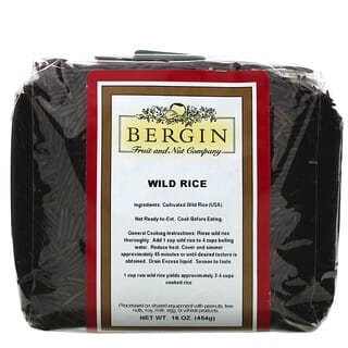 Bergin Fruit and Nut Company, Arroz Selvagem, 454 g (16 oz)