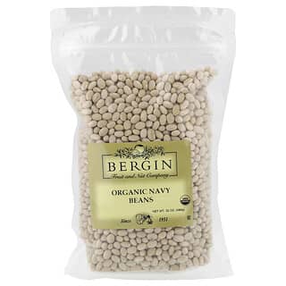 Bergin Fruit and Nut Company, Økologiske marinebønner, 20 oz (568 g)