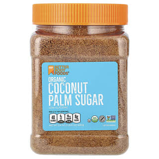BetterBody Foods, Organiczny cukier palmowy kokosowy, 680 g