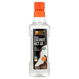 BetterBody Foods, Organikus MCT kókuszolaj, 16,9 fl uncia (500 ml)