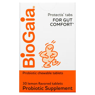BioGaia, Probiotic Supplement, Lemon, 30 Chewable Tablets