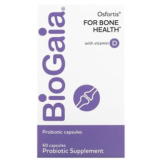 BioGaia, Osfortis con vitamina D, 60 cápsulas