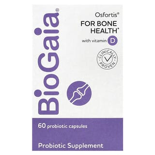 BioGaia, Osfortis, Probiotic with Vitamin D, 60 Probiotic Capsules