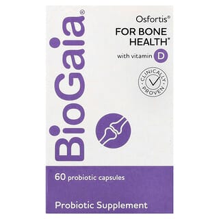 BioGaia, Osfortis® with Vitamin D, 60 Probiotic Capsules