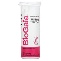 BioGaia, Protectis para mamás, Suplemento probiótico prenatal, 30 cápsulas