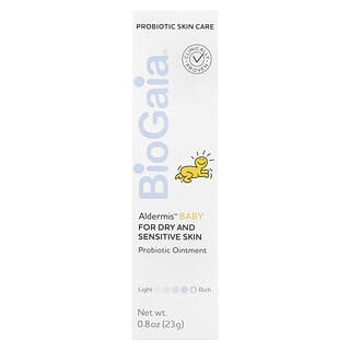 BioGaia, Aldermis Baby Probiotic Ointment, For Dry and Sensitive Skin, 0.8 oz (23 g)