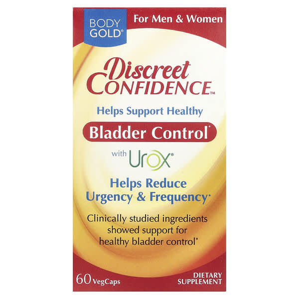 Discreet Confidence™, For Men & Women, 60 VegCaps