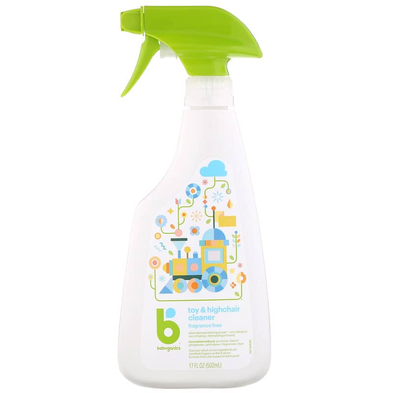 Babyganics toy 2024 and highchair cleaner