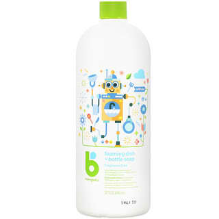 Babyganics, Foaming Dish & Bottle Soap, Fragrance Free, 32 fl oz (946 ml)