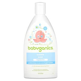 Babyganics, Bubble Bath, Fragrance Free, 20 fl oz (591 ml)