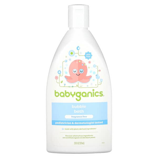 Babyganics Bubble Bath Fragrance Free 20 fl oz (591 ml) Babyganics Bubble Bath Fragrance Free 20 fl oz (591 ml)