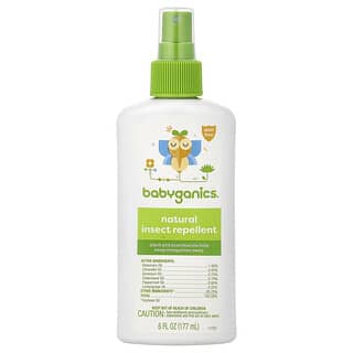 Babyganics, Répulsif à insecte naturel, sans DEET, 177 ml