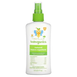 Babyganics, Natural Insect Repellent, 6 fl oz (177 ml)
