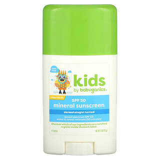 Babyganics, Kids Mineral Sunscreen, LSF 50, 45 g (1,6 oz.)