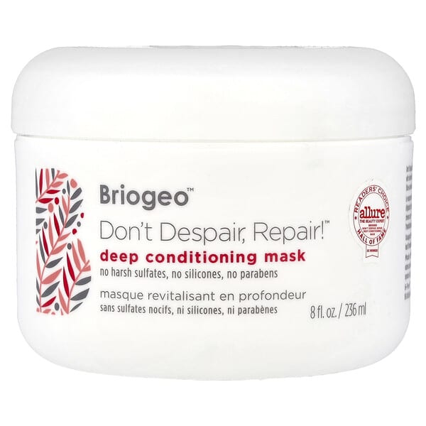 Briogeo, Jangan Putus Asa, Repair!™, Topeng Perapian Dalam , 8 fl oz (236 ml)