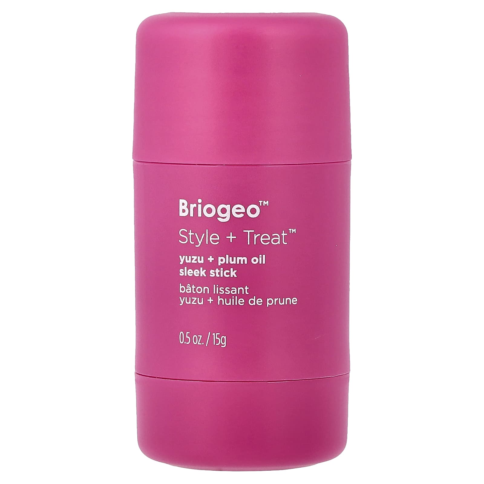 Briogeo, Style + Treat™, стик для придания гладкости с юдзу и сливовым маслом, 15 г (0,5 унции)