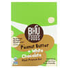 Plant Protein Bar, Peanut Butter + White Chocolate, 12 Bars, 1.6 oz (45 g) Each