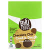 Barrita proteica vegana, Masa de galletas con chispas de chocolate, 12 barritas, 45 g (1,6 oz) cada una