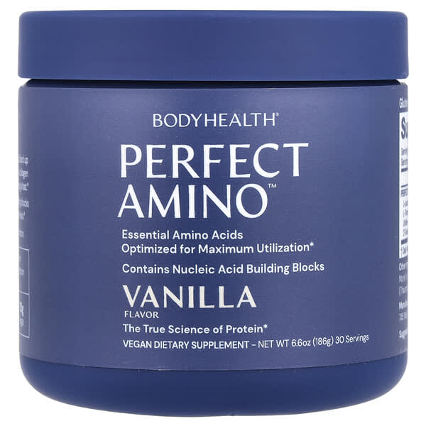 BodyHealth Perfect Amino™, Vanilla, 6.6 oz (186 g)