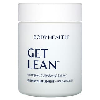 BodyHealth, Get Lean，含有机咖啡豆提取物，90 粒胶囊