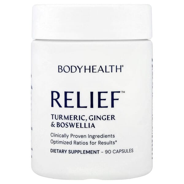 Relief™, Turmeric, Ginger & Boswellia, 90 Capsules