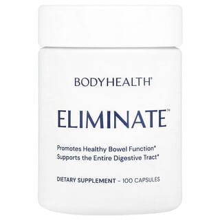 BodyHealth, Eliminate™, 100 Cápsulas