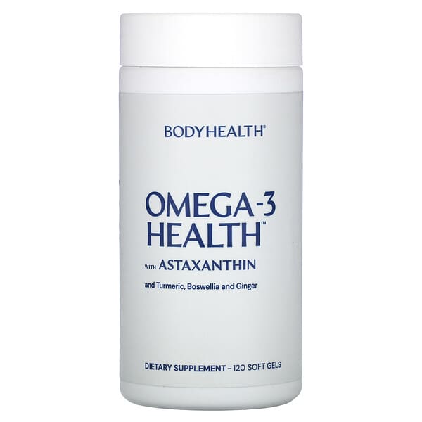 BodyHealth‏, Omega-3 Health, 120 Soft Gels