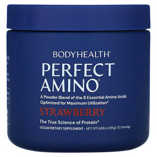 BodyHealth, Perfect Amino, Fresa, 195 g (6,88 oz)