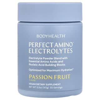 BodyHealth, Perfect Amino™ Electrolytes, Perfect Amino™ Elektrolyte, Passionsfrucht, 147 g (5,2 oz.)