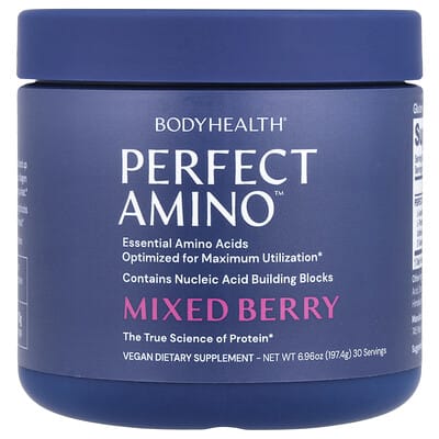 BodyHealth, Perfect Amino™, Mixed Berry Flavor, 6.96 oz (197.4 g)